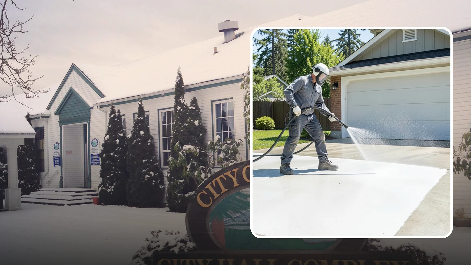 Garage Floor Cleaning in Pacific, King County, WA - Deep-clean oil-soaked, dusty garage floors to a bright, safer surface ready for parking or coating.