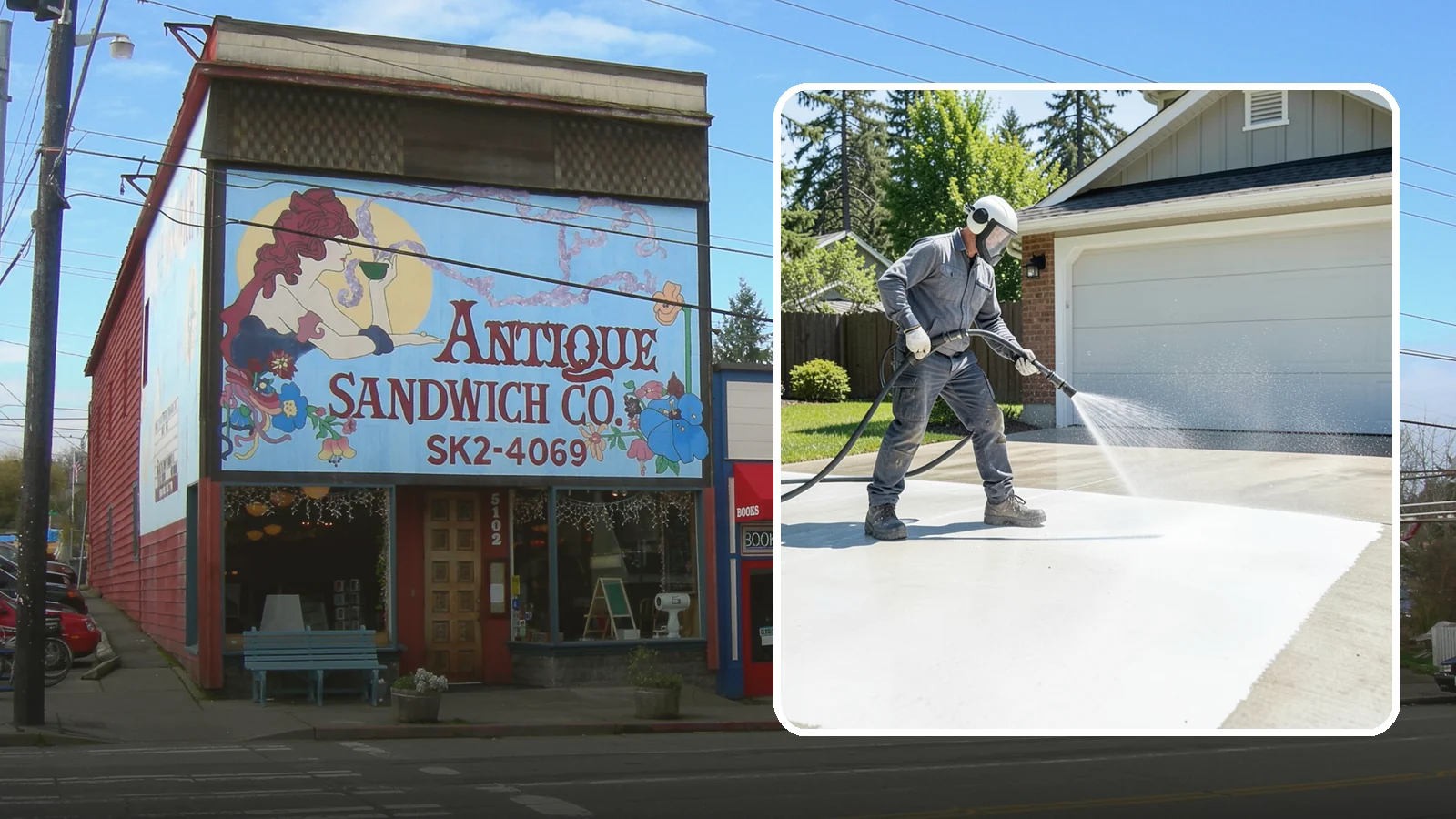 Garage Floor Cleaning in Ruston, Pierce County, WA - Deep-clean oil-soaked, dusty garage floors to a bright, safer surface ready for parking or coating.