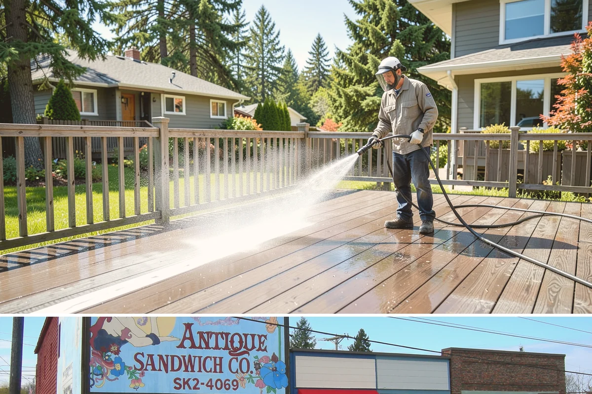 Garage Floor Cleaning in Ruston, Pierce County, WA - Because a garage floor is sheltered, this service works year-round, though winter is popular when homeowners prep for coating...