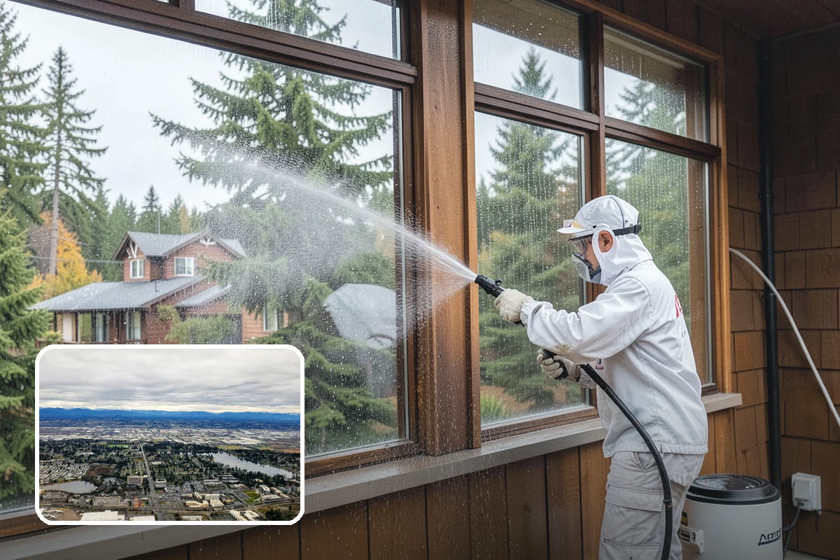Garage Floor Cleaning in SeaTac, King County, WA - Cuts through years of oil, brake dust, and tracked-in road salt