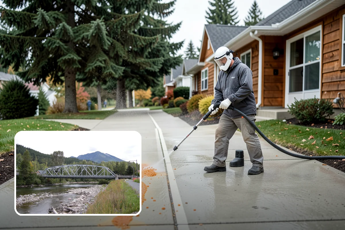 Garage Floor Cleaning in Skykomish, King County, WA - Cuts through years of oil, brake dust, and tracked-in road salt