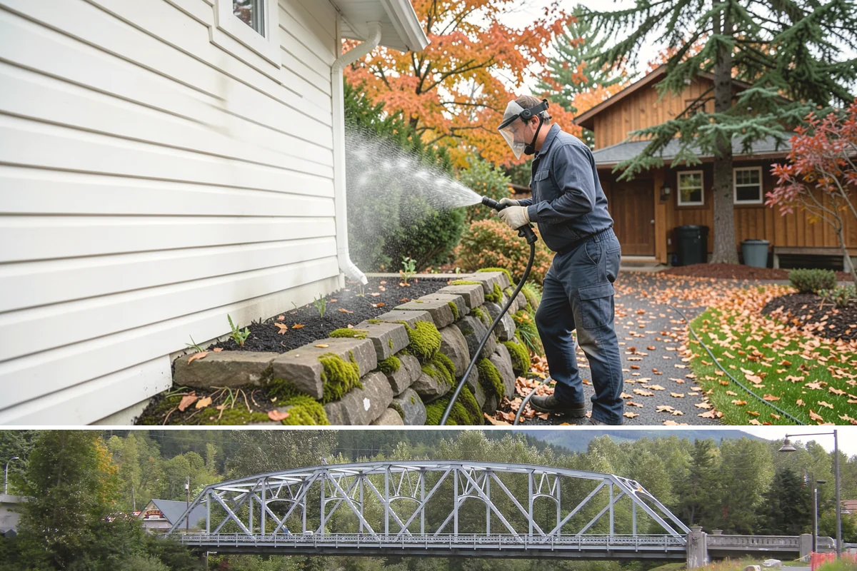 Garage Floor Cleaning in Skykomish, King County, WA - Because a garage floor is sheltered, this service works year-round, though winter is popular when homeowners prep for coating...