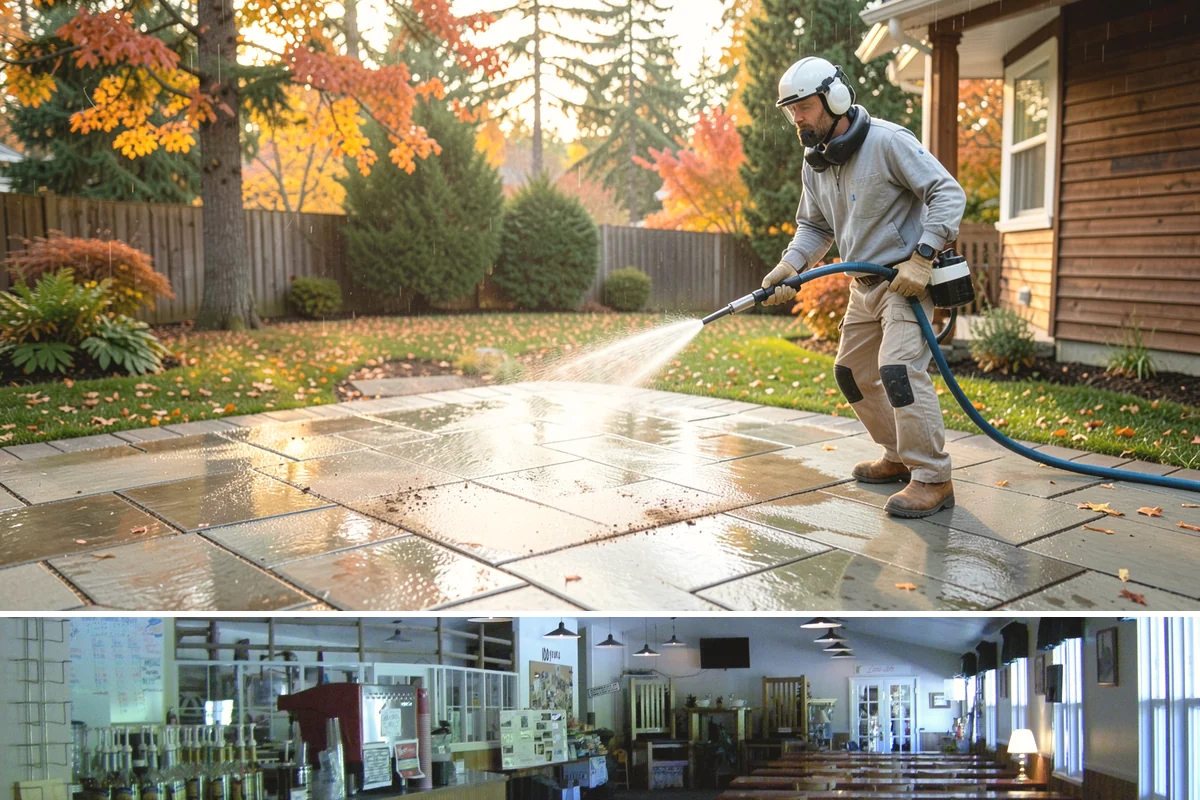 Garden Wall Cleaning in Black Diamond, King County, WA - Clean garden walls in spring or summer to strip winter moss and let mortar dry fully afterward.