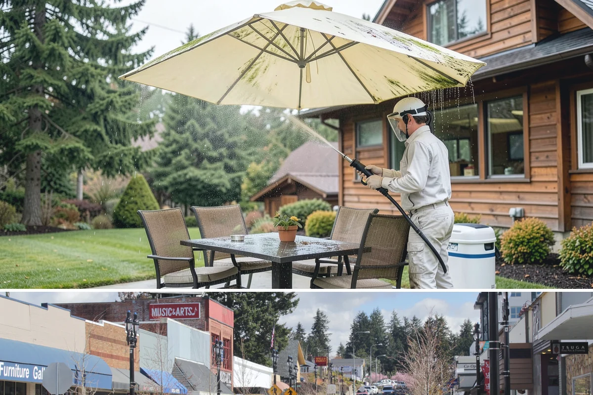 Garden Wall Cleaning in Bothell, King County, WA - Clean garden walls in spring or summer to strip winter moss and let mortar dry fully afterward.