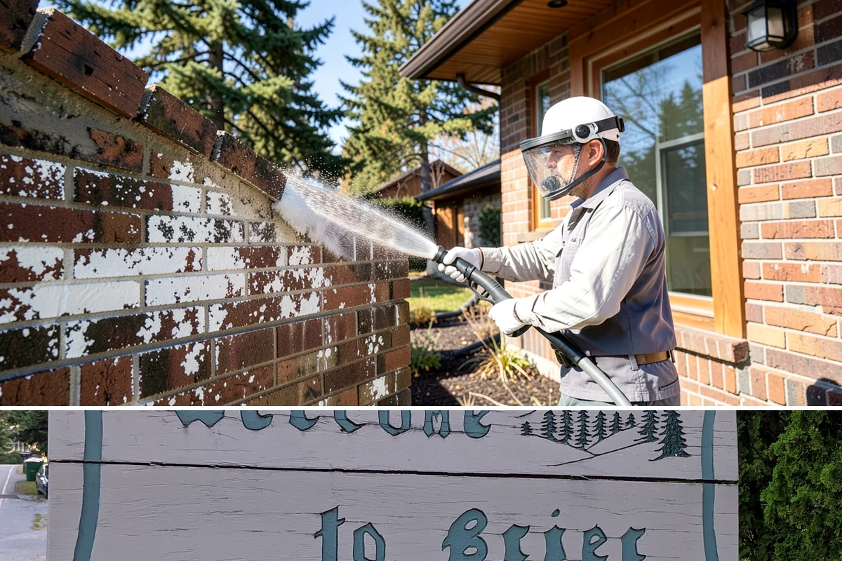 Garden Wall Cleaning in Brier, Snohomish County, WA - Clean garden walls in spring or summer to strip winter moss and let mortar dry fully afterward.
