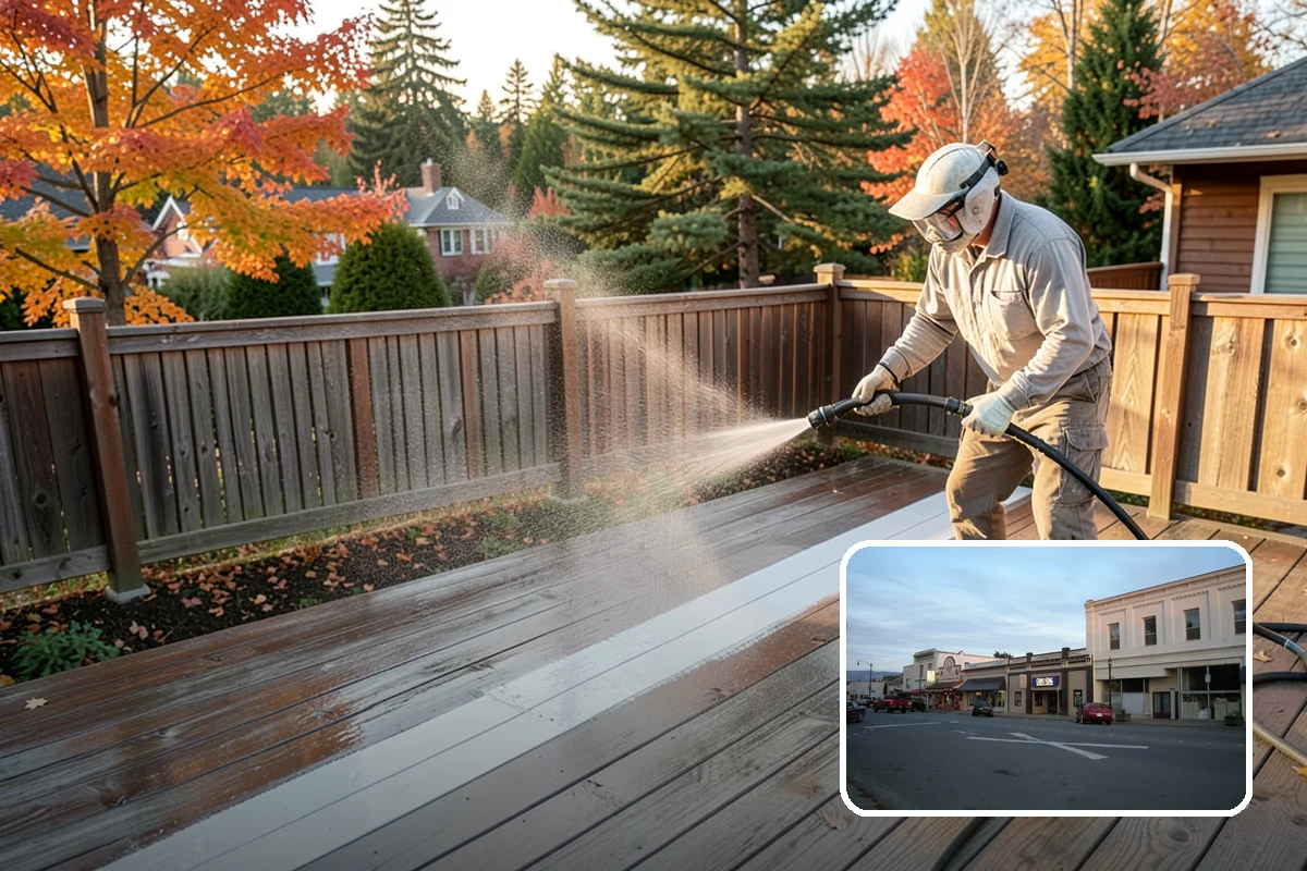 Garden Wall Cleaning in Burlington, Skagit County, WA - Removes moss and soil staining from wall faces and caps