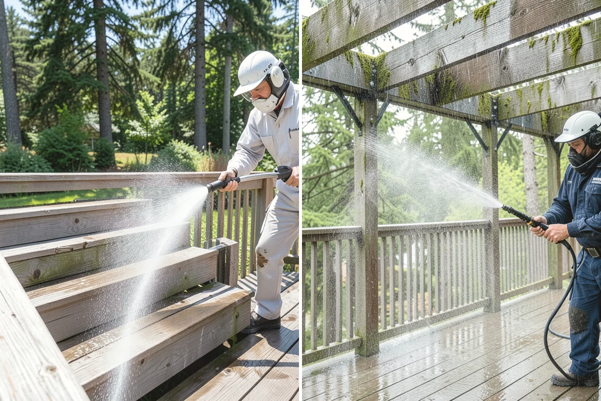 Garden Wall Cleaning in Burlington, Skagit County, WA - Inspect the wall material and check mortar joints