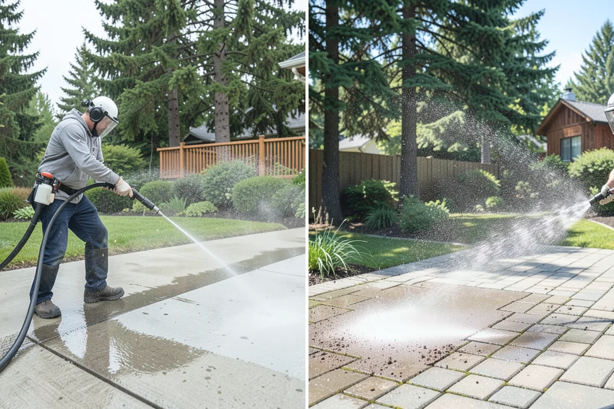 Garden Wall Cleaning in Coupeville, Island County, WA - Inspect the wall material and check mortar joints