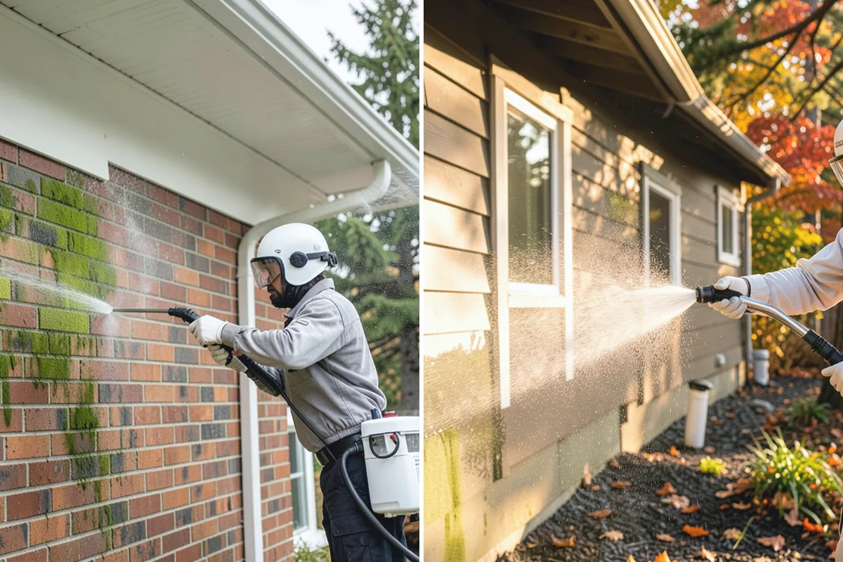 Garden Wall Cleaning in Darrington, Snohomish County, WA - Inspect the wall material and check mortar joints