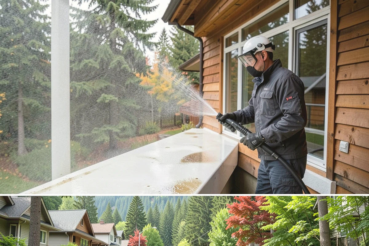 Garden Wall Cleaning in Darrington, Snohomish County, WA - Clean garden walls in spring or summer to strip winter moss and let mortar dry fully afterward.