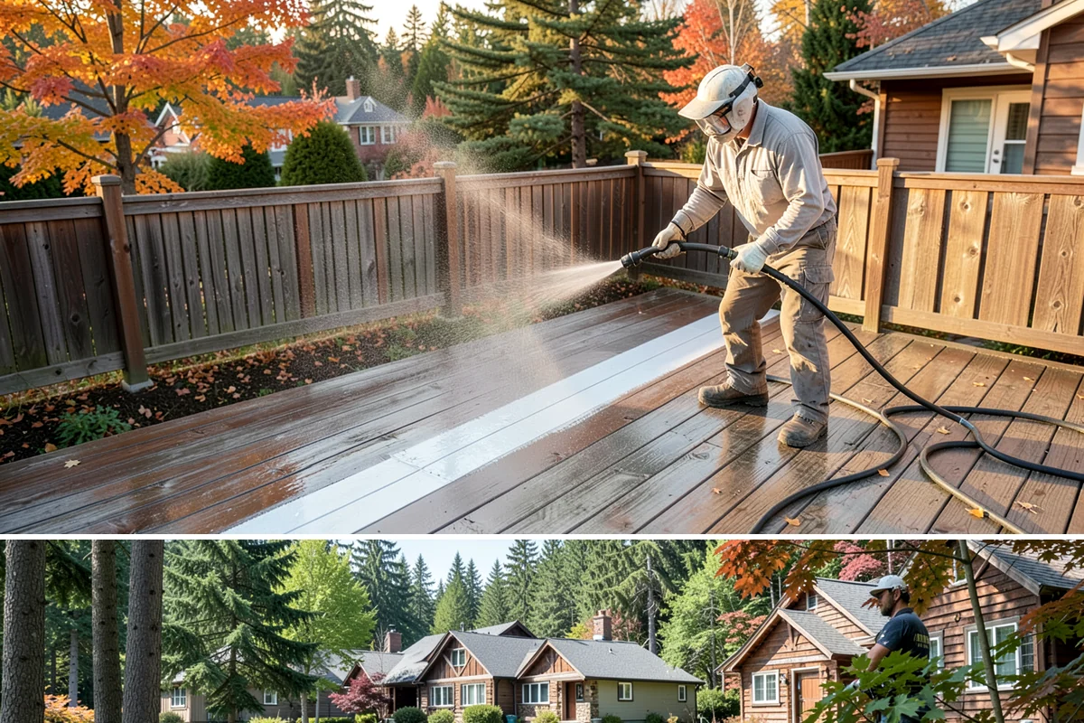 Garden Wall Cleaning in Edgewood, Pierce County, WA - Clean garden walls in spring or summer to strip winter moss and let mortar dry fully afterward.