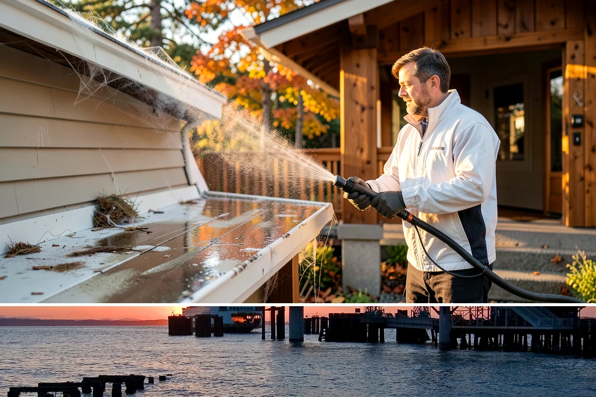 Garden Wall Cleaning in Edmonds, Snohomish County, WA - Clean garden walls in spring or summer to strip winter moss and let mortar dry fully afterward.