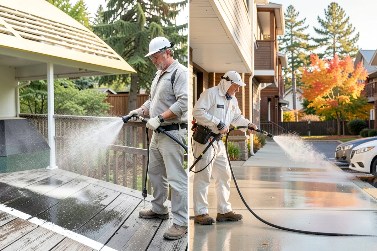 Garden Wall Cleaning in Hunts Point, King County, WA - Inspect the wall material and check mortar joints