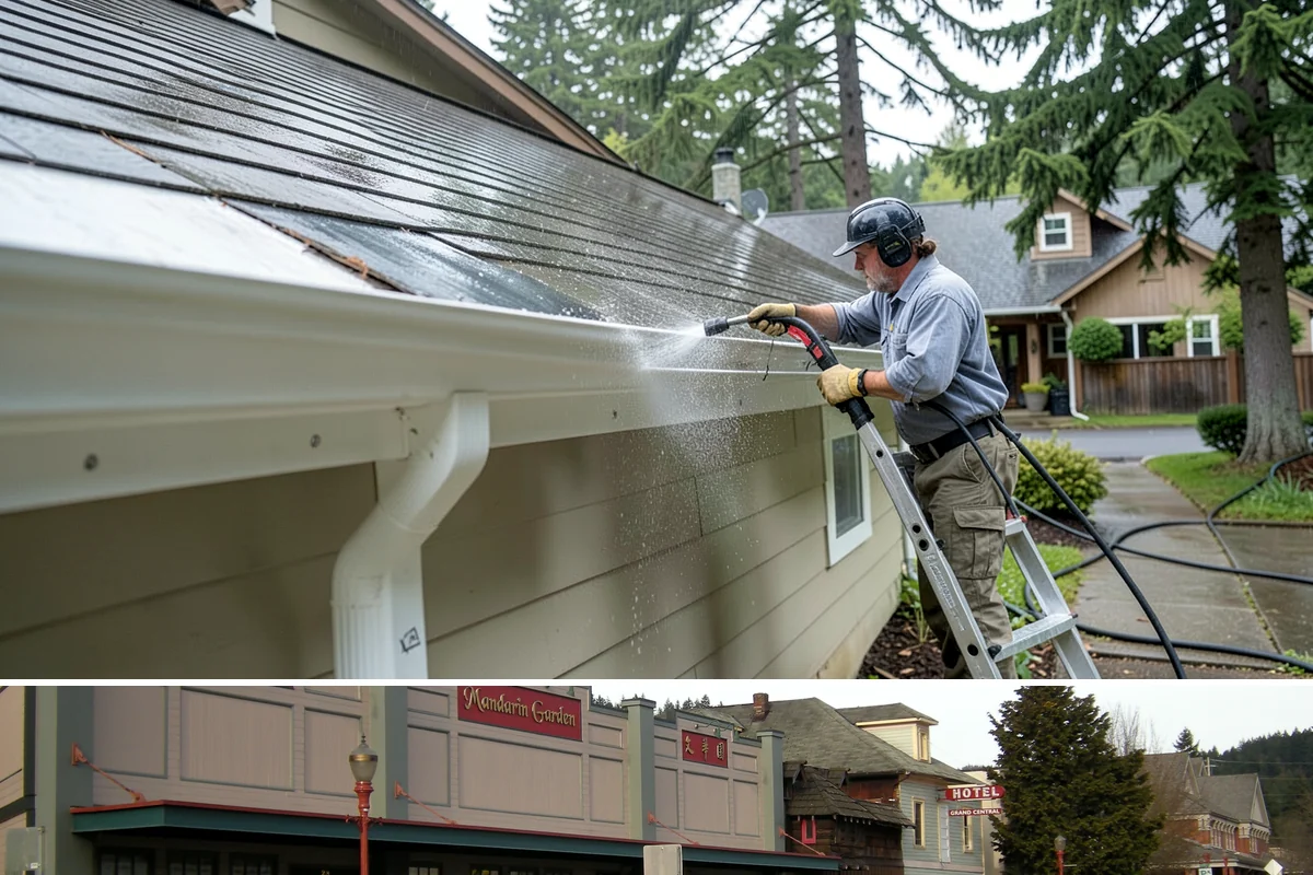 Garden Wall Cleaning in Issaquah, King County, WA - Clean garden walls in spring or summer to strip winter moss and let mortar dry fully afterward.