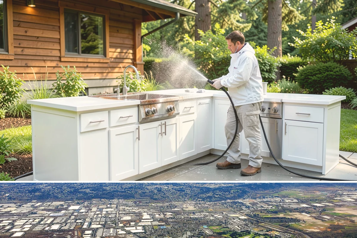 Garden Wall Cleaning in Kent, King County, WA - Clean garden walls in spring or summer to strip winter moss and let mortar dry fully afterward.