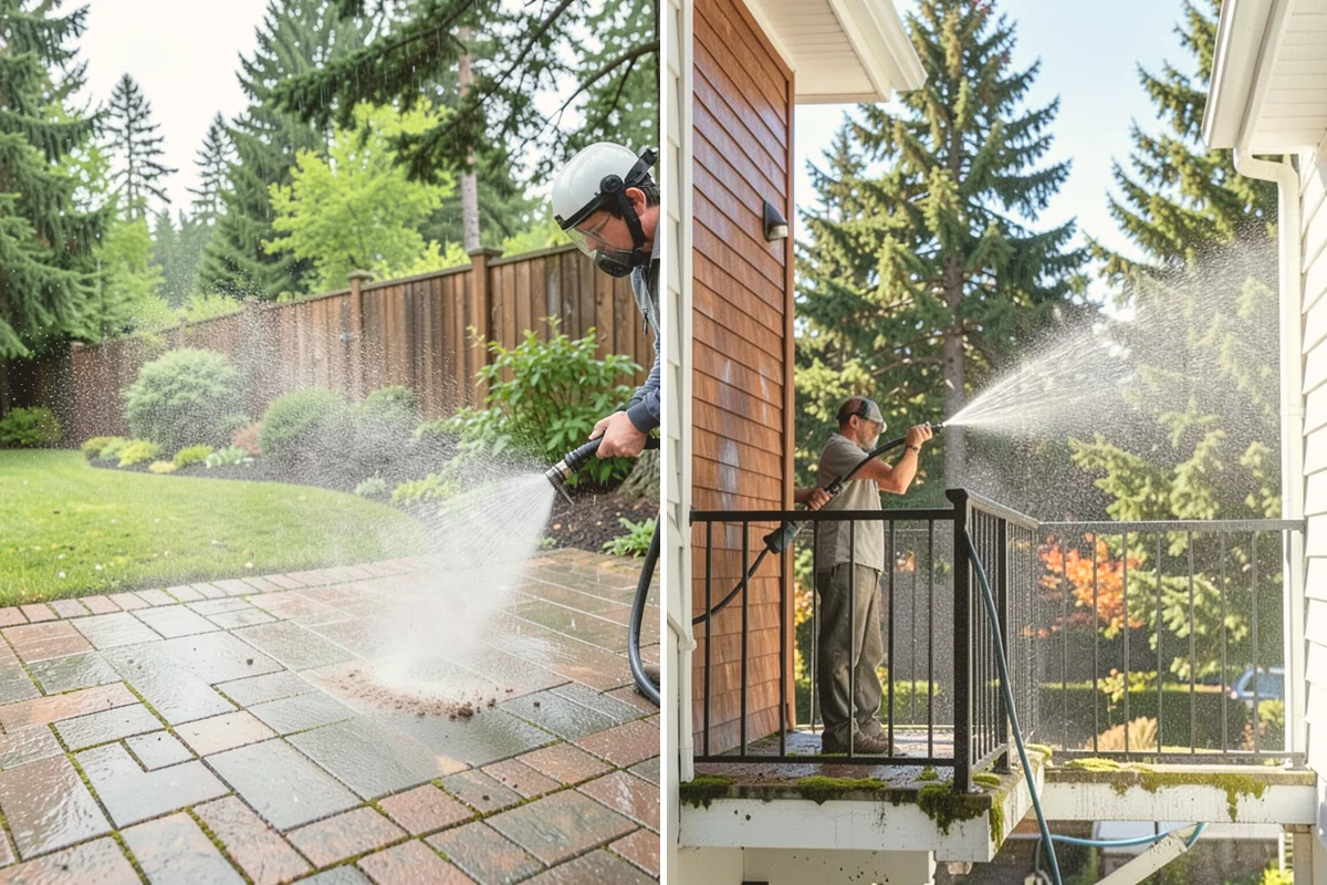Garden Wall Cleaning in Kirkland, King County, WA - Inspect the wall material and check mortar joints