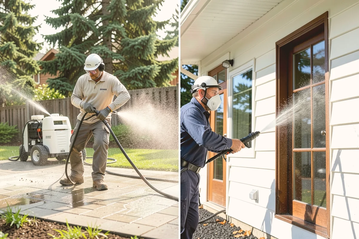Garden Wall Cleaning in Langley, Island County, WA - Inspect the wall material and check mortar joints