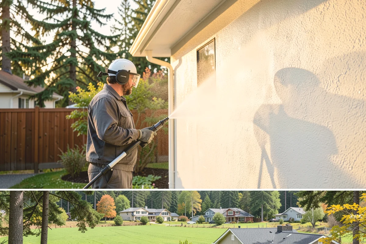 Garden Wall Cleaning in Lyman, Skagit County, WA - Clean garden walls in spring or summer to strip winter moss and let mortar dry fully afterward.
