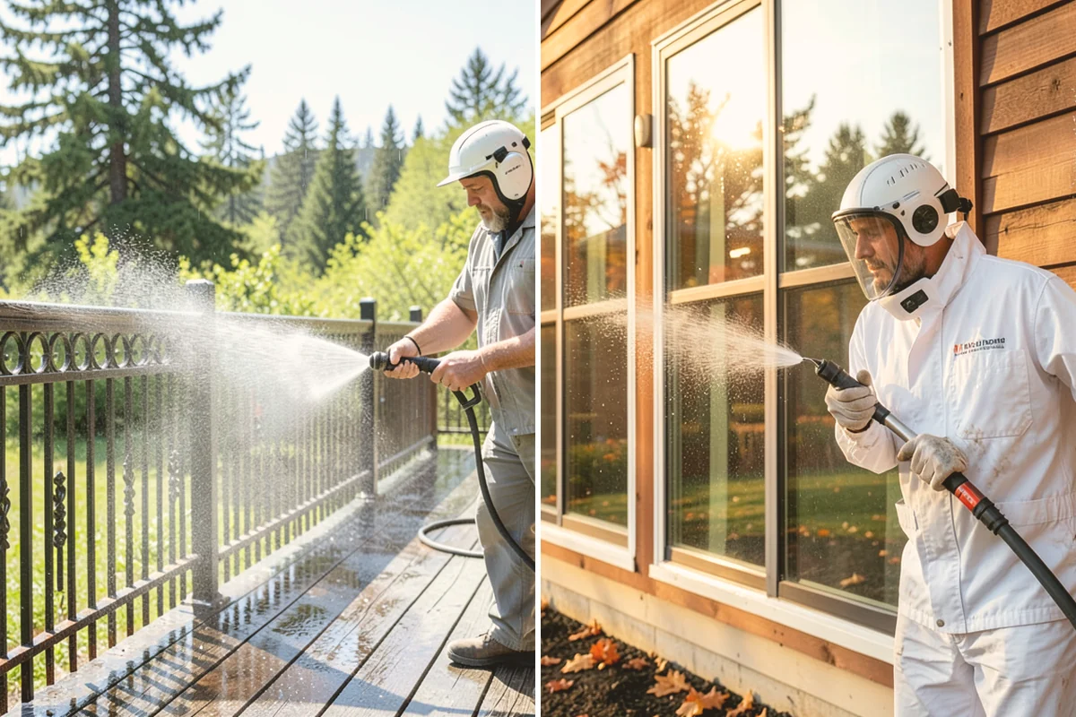 Garden Wall Cleaning in Lynnwood, Snohomish County, WA - Inspect the wall material and check mortar joints