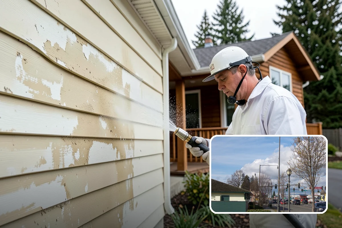 Garden Wall Cleaning in Marysville, Snohomish County, WA - Removes moss and soil staining from wall faces and caps