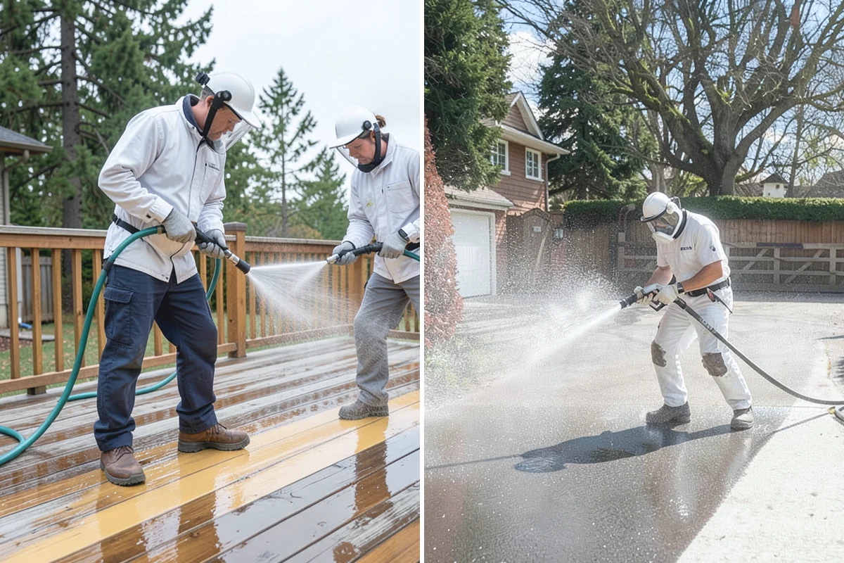 Garden Wall Cleaning in Marysville, Snohomish County, WA - Inspect the wall material and check mortar joints