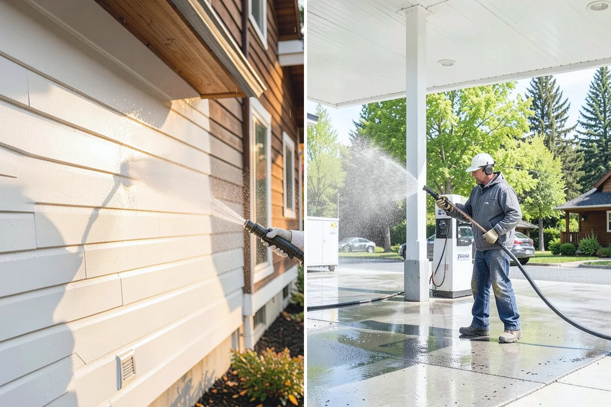 Garden Wall Cleaning in Medina, King County, WA - Inspect the wall material and check mortar joints