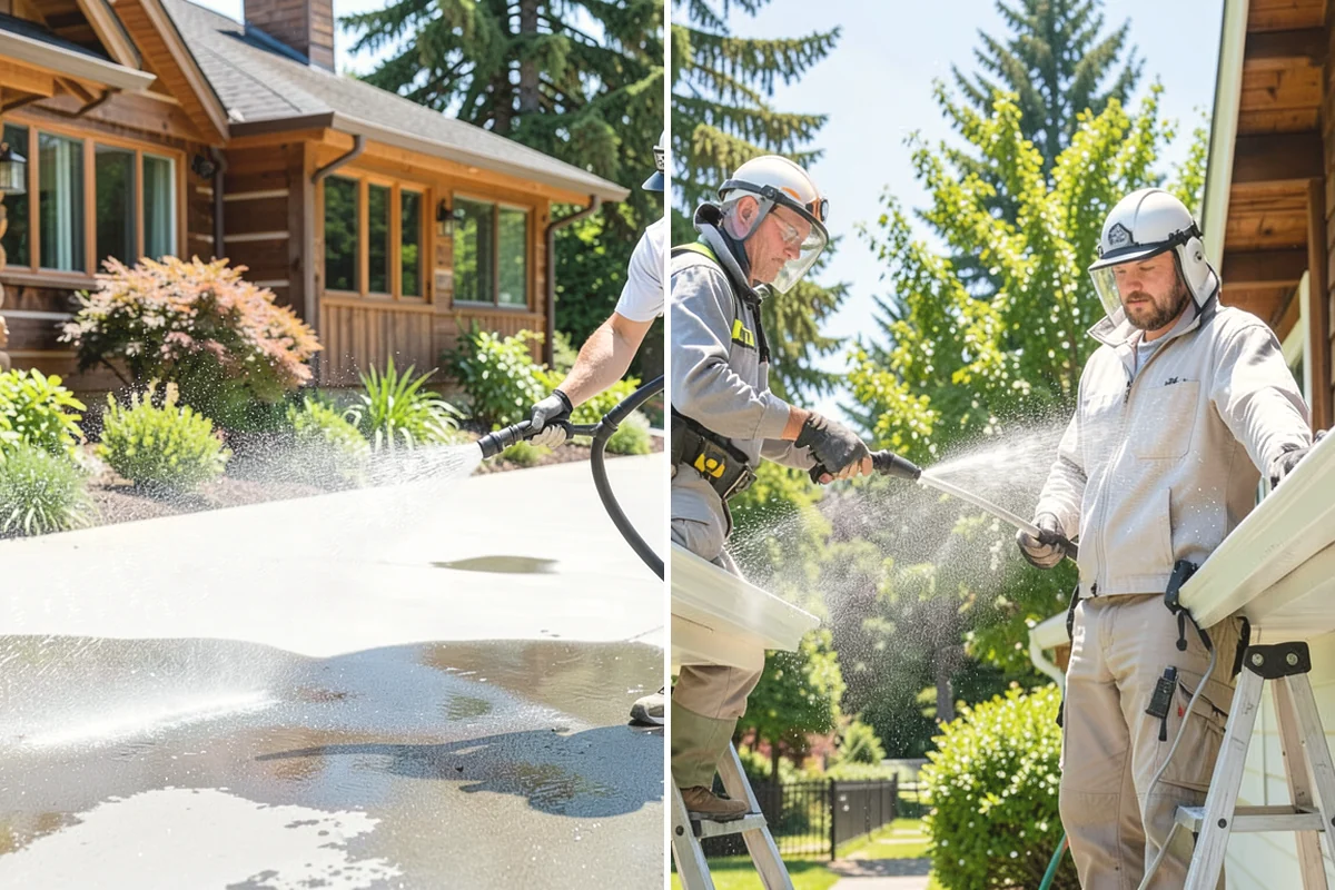 Garden Wall Cleaning in Mercer Island, King County, WA - Inspect the wall material and check mortar joints