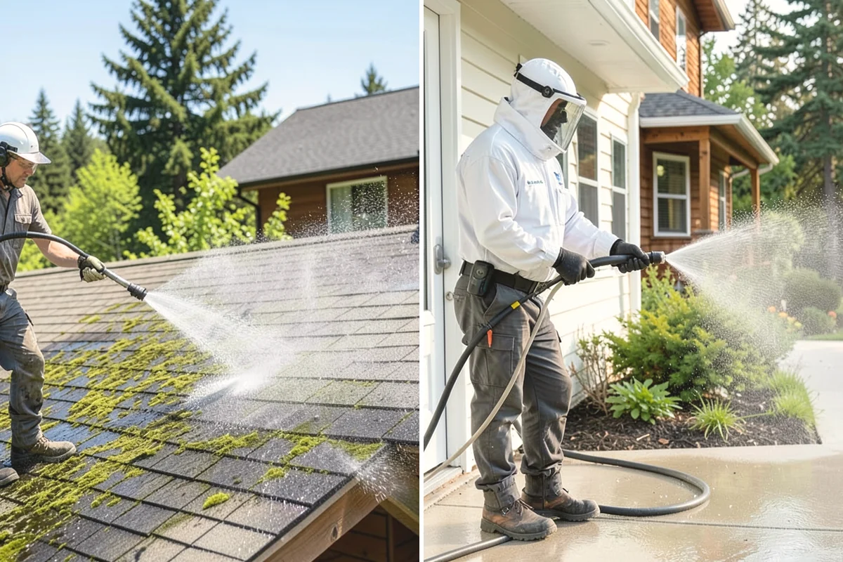 Garden Wall Cleaning in Mill Creek, Snohomish County, WA - Inspect the wall material and check mortar joints