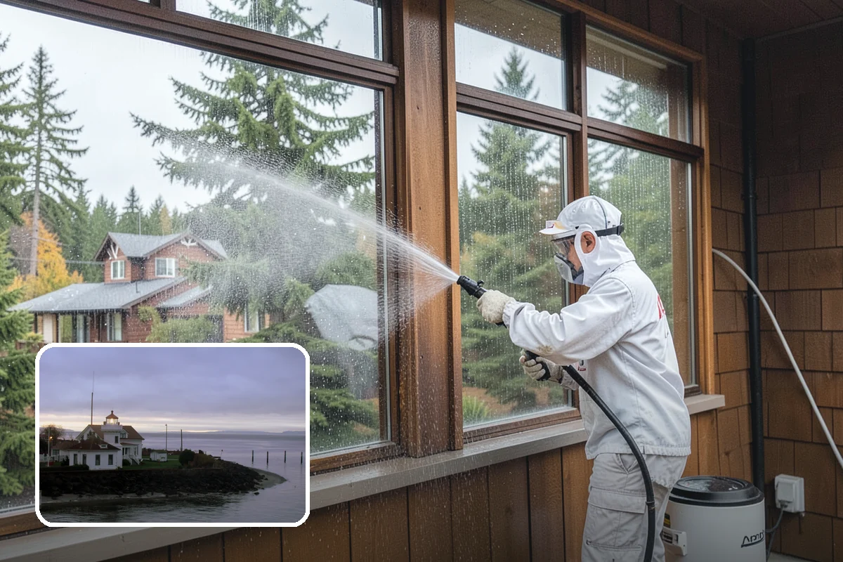 Garden Wall Cleaning in Mukilteo, Snohomish County, WA - Removes moss and soil staining from wall faces and caps