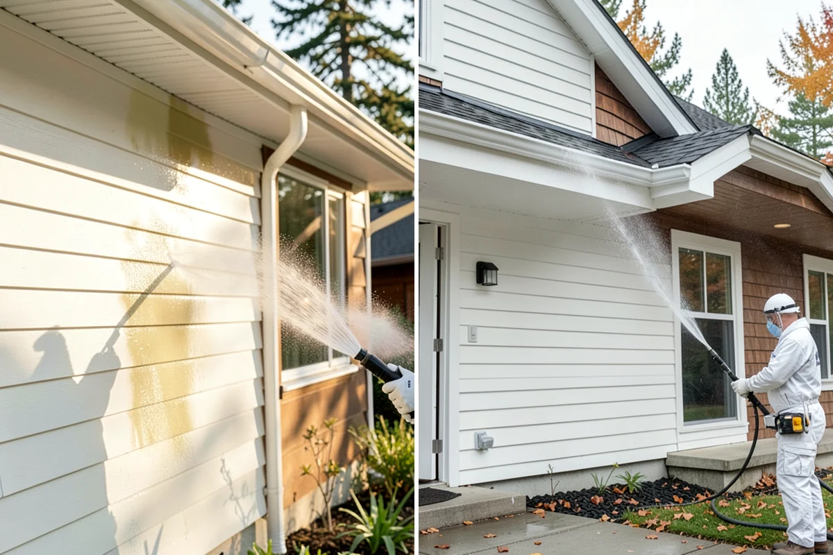 Garden Wall Cleaning in Normandy Park, King County, WA - Inspect the wall material and check mortar joints
