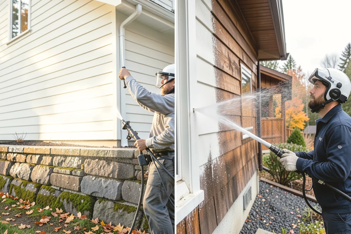 Garden Wall Cleaning in Oak Harbor, Island County, WA - Inspect the wall material and check mortar joints