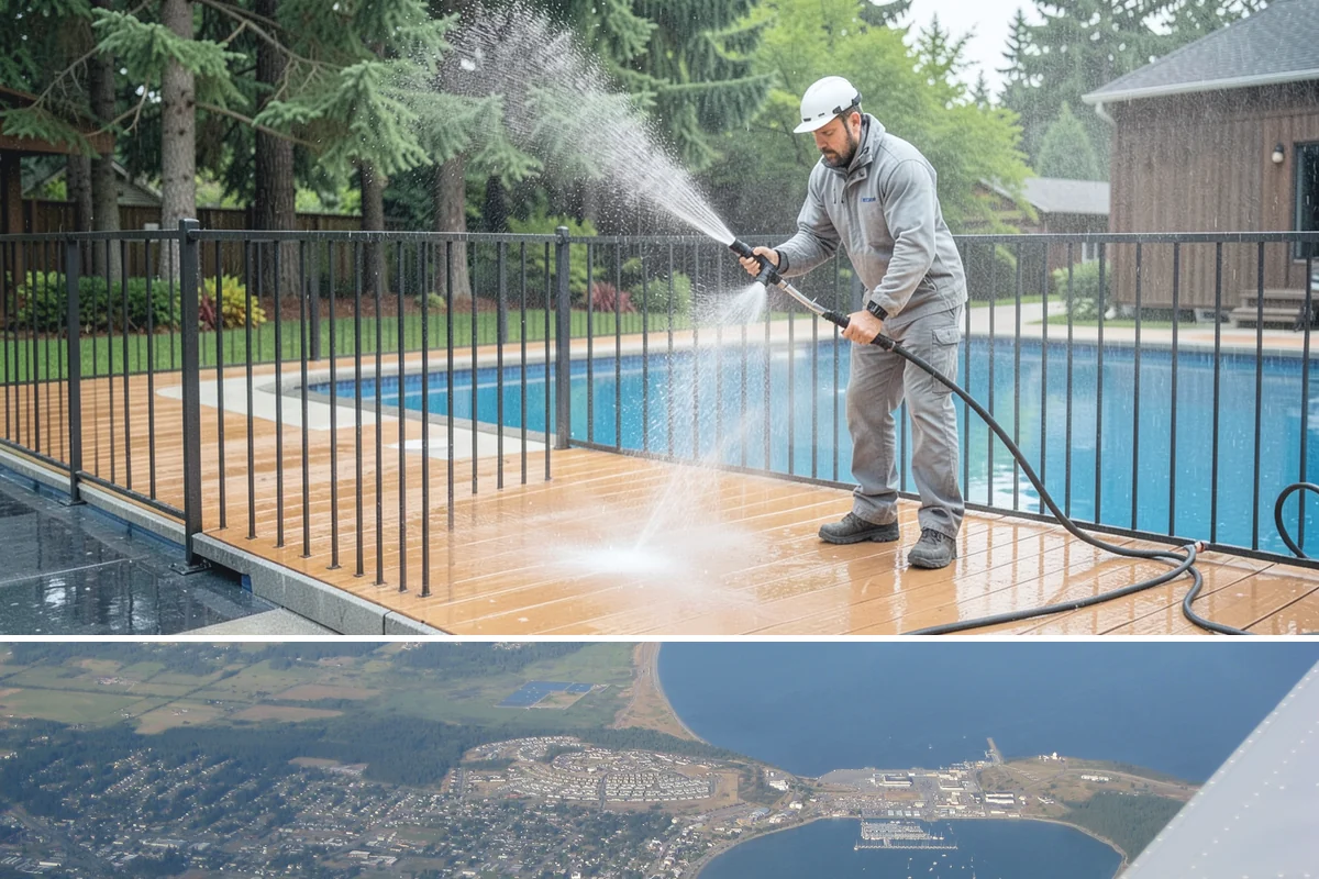 Garden Wall Cleaning in Oak Harbor, Island County, WA - Clean garden walls in spring or summer to strip winter moss and let mortar dry fully afterward.
