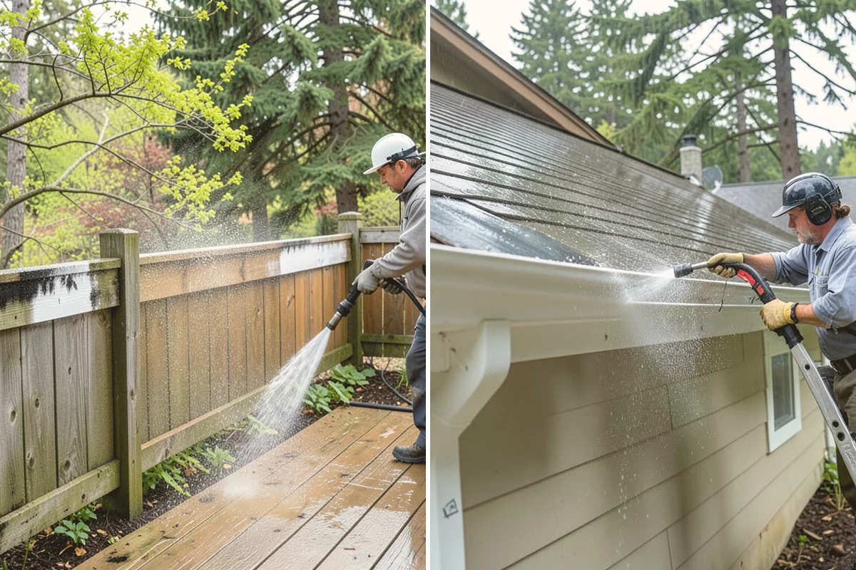 Garden Wall Cleaning in Orting, Pierce County, WA - Inspect the wall material and check mortar joints