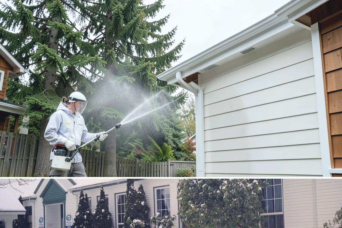 Garden Wall Cleaning in Pacific, King County, WA - Clean garden walls in spring or summer to strip winter moss and let mortar dry fully afterward.