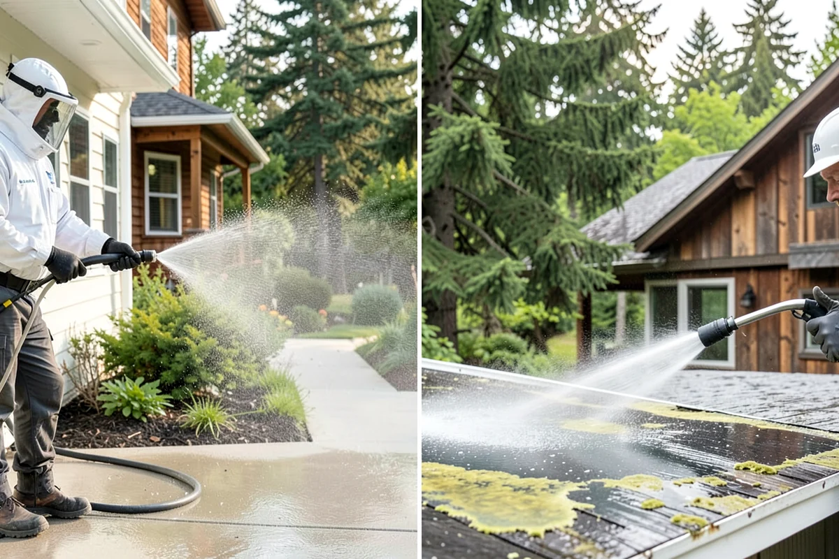 Garden Wall Cleaning in Puyallup, Pierce County, WA - Inspect the wall material and check mortar joints