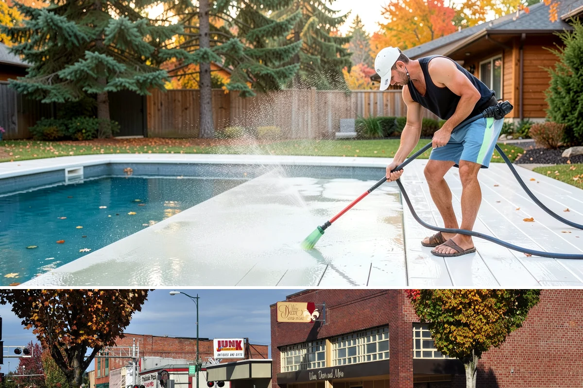 Garden Wall Cleaning in Puyallup, Pierce County, WA - Clean garden walls in spring or summer to strip winter moss and let mortar dry fully afterward.