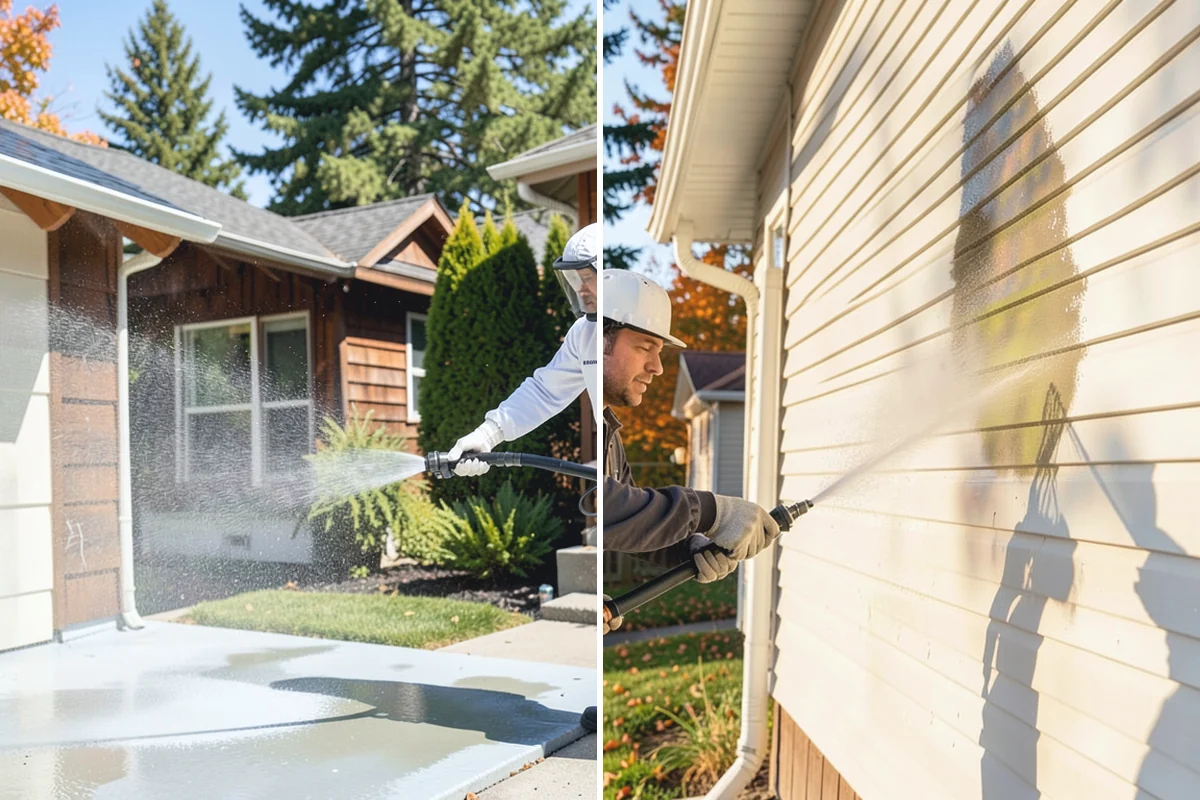 Garden Wall Cleaning in Renton, King County, WA - Inspect the wall material and check mortar joints