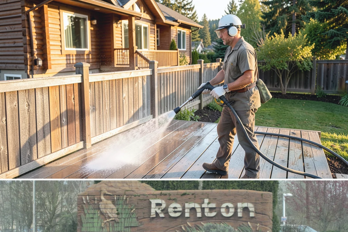 Garden Wall Cleaning in Renton, King County, WA - Clean garden walls in spring or summer to strip winter moss and let mortar dry fully afterward.