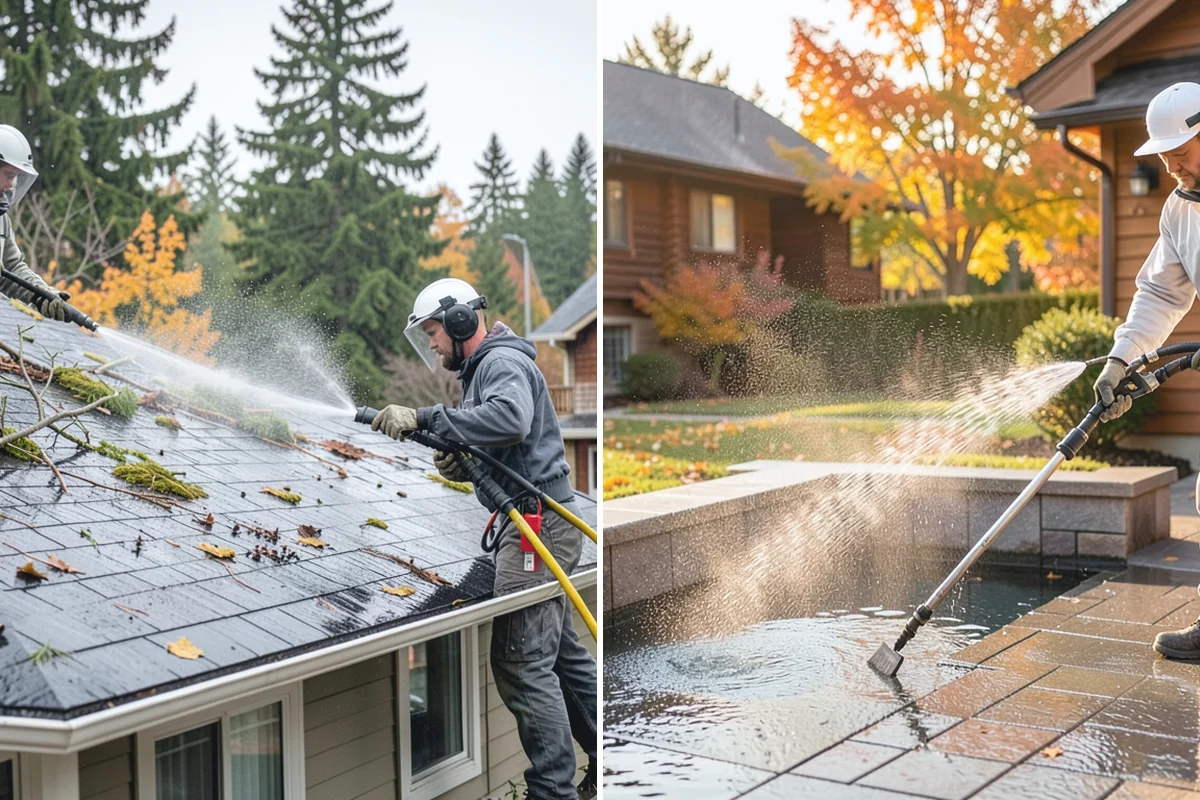 Garden Wall Cleaning in Roy, Pierce County, WA - Inspect the wall material and check mortar joints