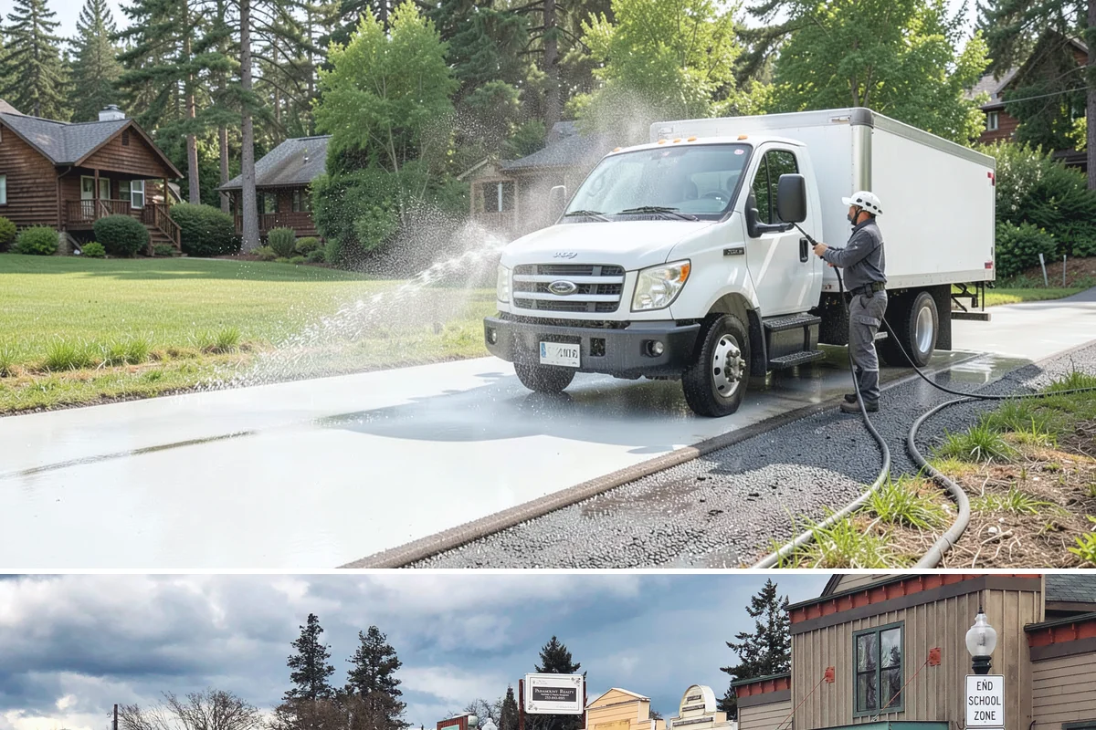 Garden Wall Cleaning in Roy, Pierce County, WA - Clean garden walls in spring or summer to strip winter moss and let mortar dry fully afterward.