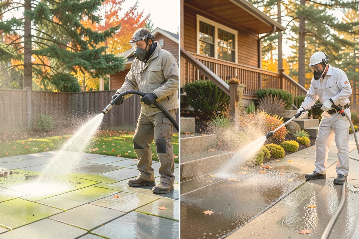 Garden Wall Cleaning in Sammamish, King County, WA - Inspect the wall material and check mortar joints