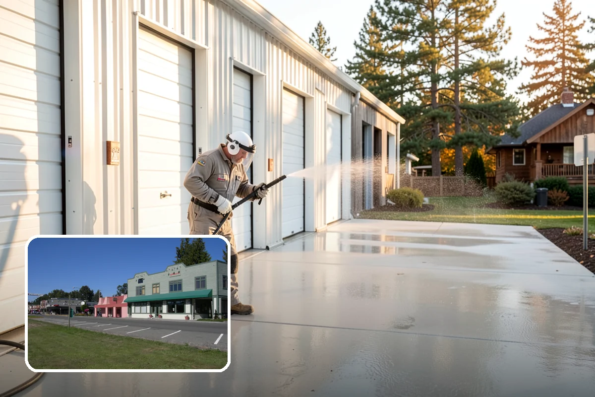 Garden Wall Cleaning in Snoqualmie, King County, WA - Removes moss and soil staining from wall faces and caps