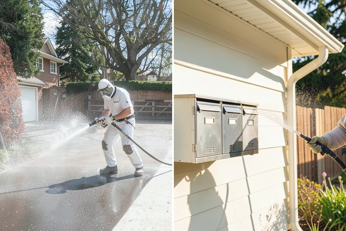 Garden Wall Cleaning in South Prairie, Pierce County, WA - Inspect the wall material and check mortar joints