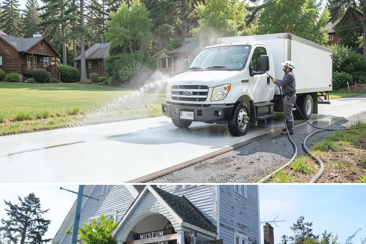 Garden Wall Cleaning in Steilacoom, Pierce County, WA - Clean garden walls in spring or summer to strip winter moss and let mortar dry fully afterward.