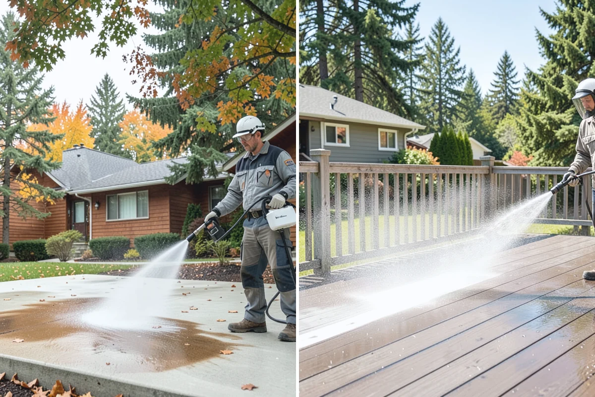 Garden Wall Cleaning in Sumner, Pierce County, WA - Inspect the wall material and check mortar joints