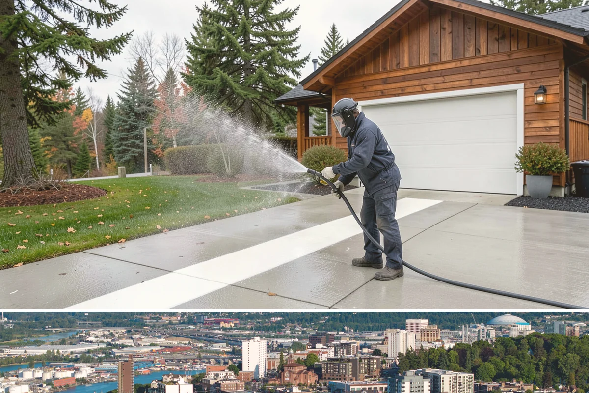 Garden Wall Cleaning in Tacoma, Pierce County, WA - Clean garden walls in spring or summer to strip winter moss and let mortar dry fully afterward.