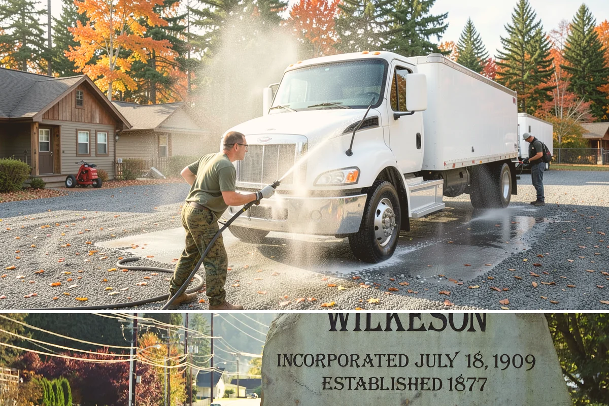 Garden Wall Cleaning in Wilkeson, Pierce County, WA - Clean garden walls in spring or summer to strip winter moss and let mortar dry fully afterward.
