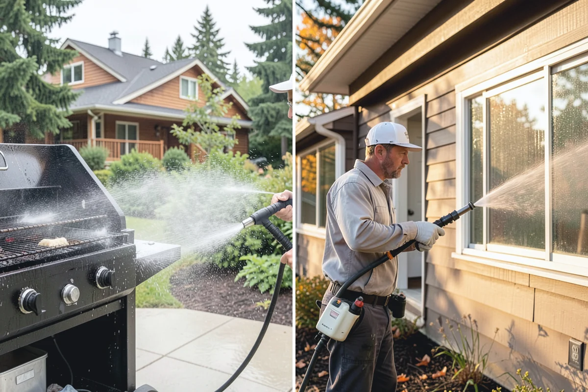 Garden Wall Cleaning in Woodinville, King County, WA - Inspect the wall material and check mortar joints