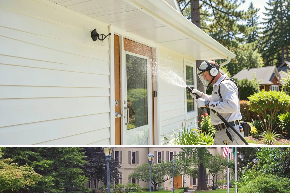Garden Wall Cleaning in Woodinville, King County, WA - Clean garden walls in spring or summer to strip winter moss and let mortar dry fully afterward.