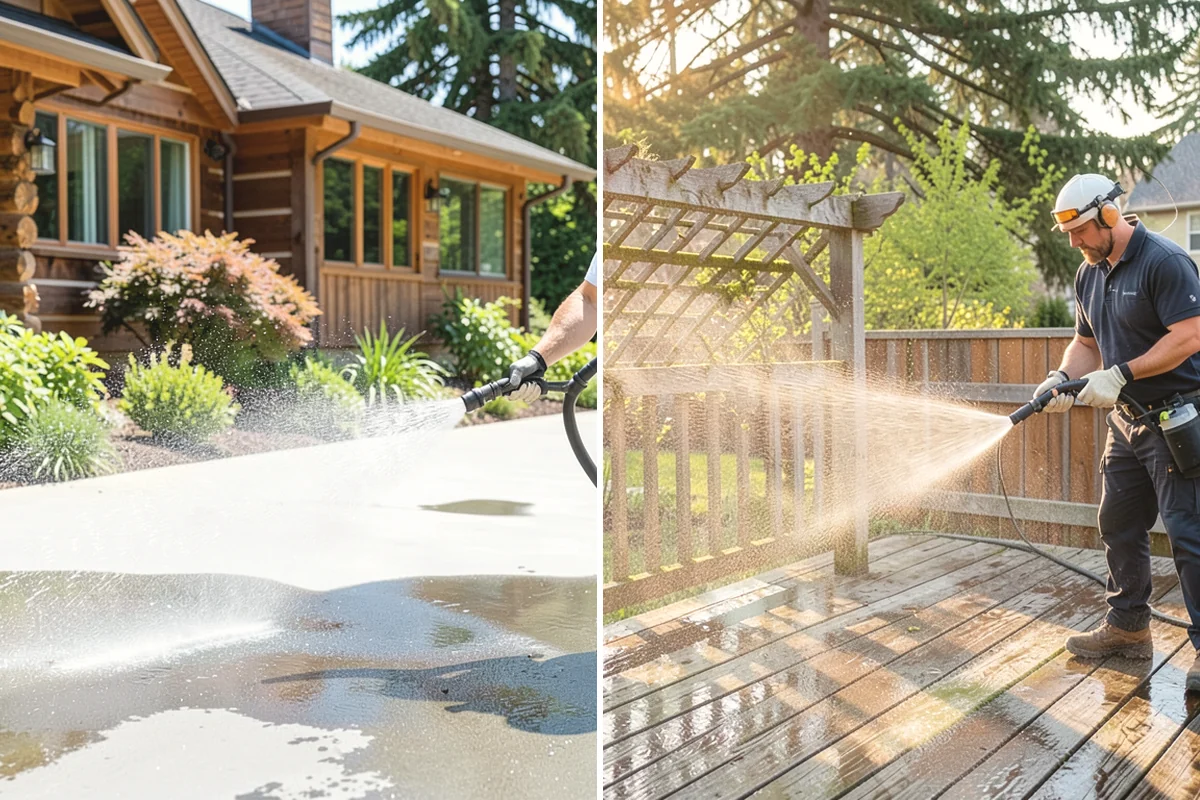Garden Wall Cleaning in Yarrow Point, King County, WA - Inspect the wall material and check mortar joints